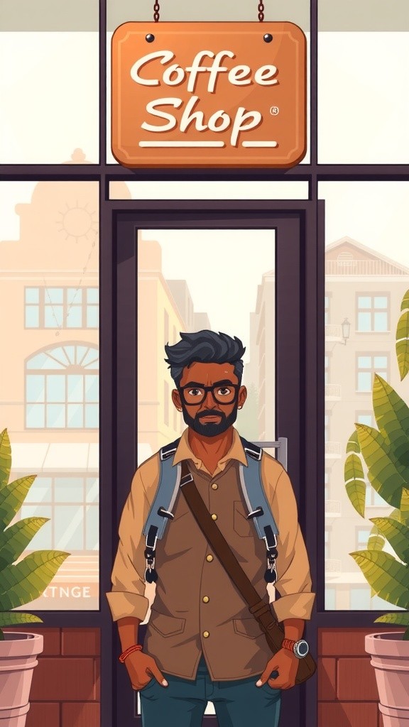 The Coffee Shop Crush: A Comedy Encounter