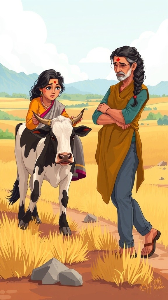 गाय की ताकत और कुश्ती की कहानी