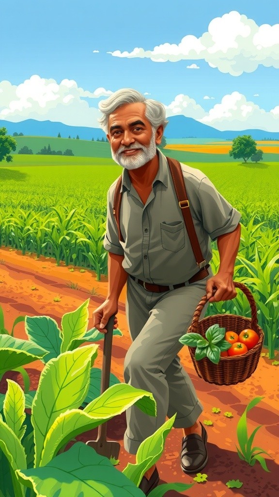 सुनहरा पौधा: किसान की नेकदिली