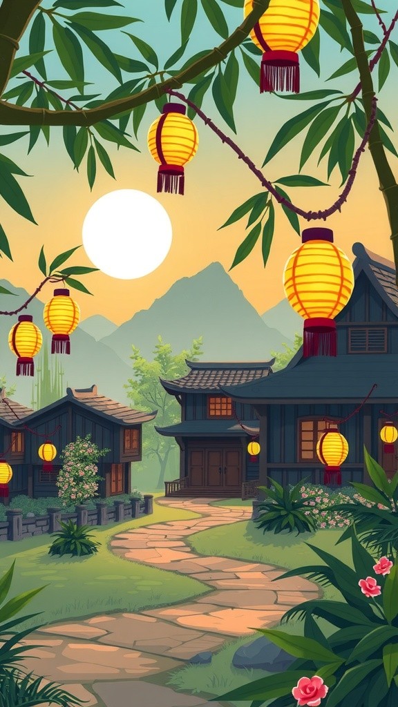 The Floating Lanterns of Kawa