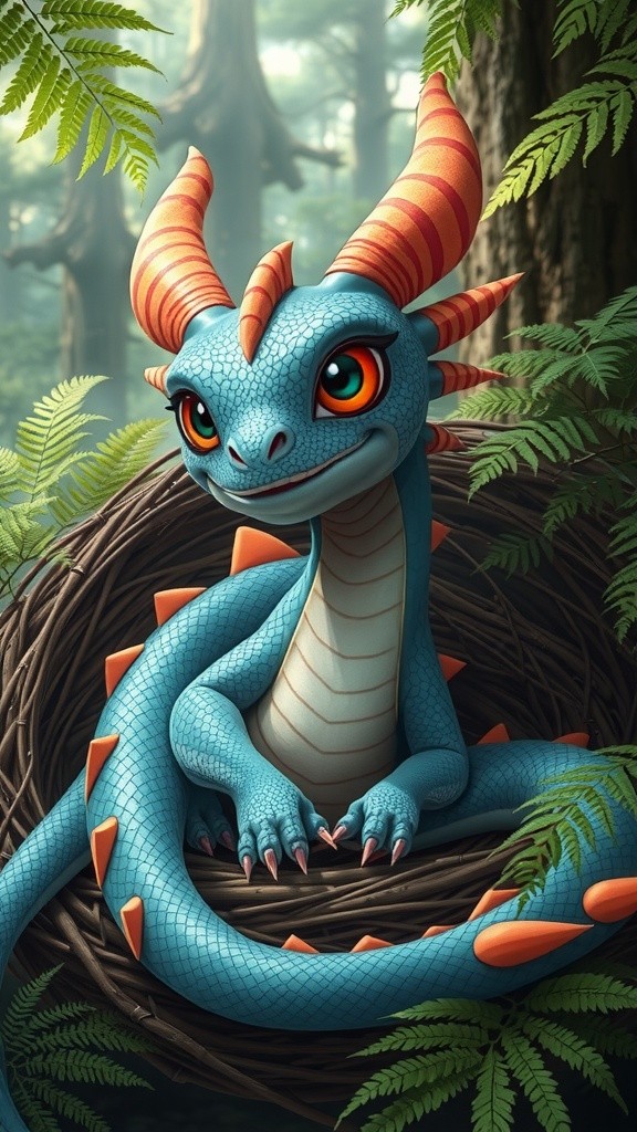 Dinosaur Baby Emerges from Little Egg