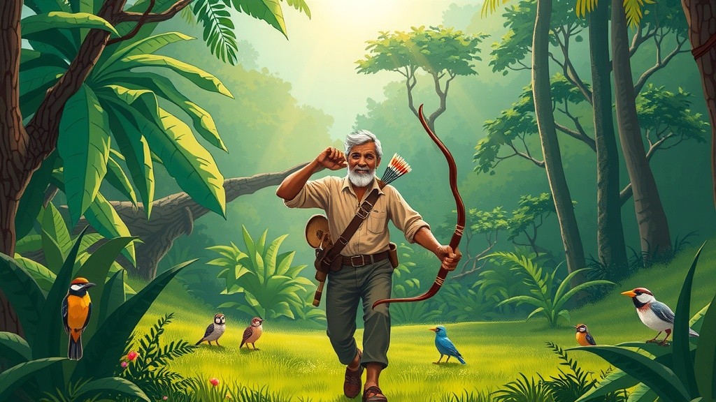 दयालु राजा और शेर की कहानी