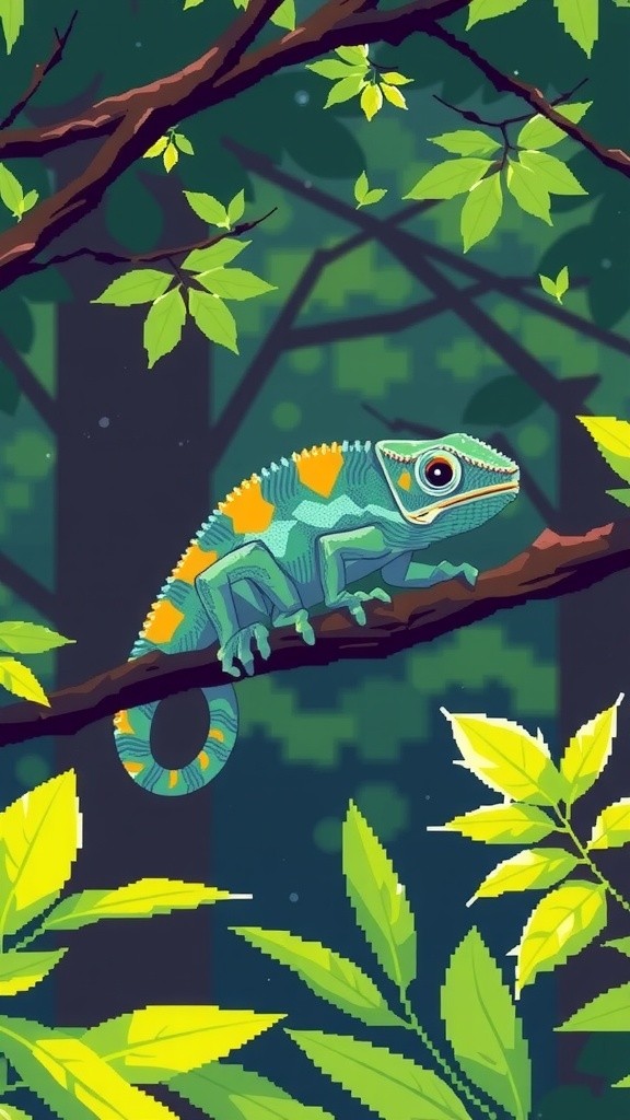 Bunglon Berubah Warna: Mood atau Kamuflase?