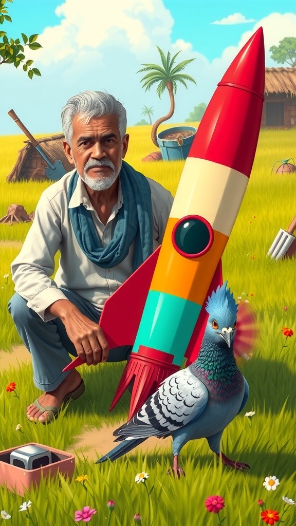 कबूतर का चाँद पर सफर और सेब का पेड़