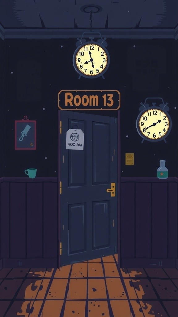 कमरा नंबर 13: एक रात का खौफ