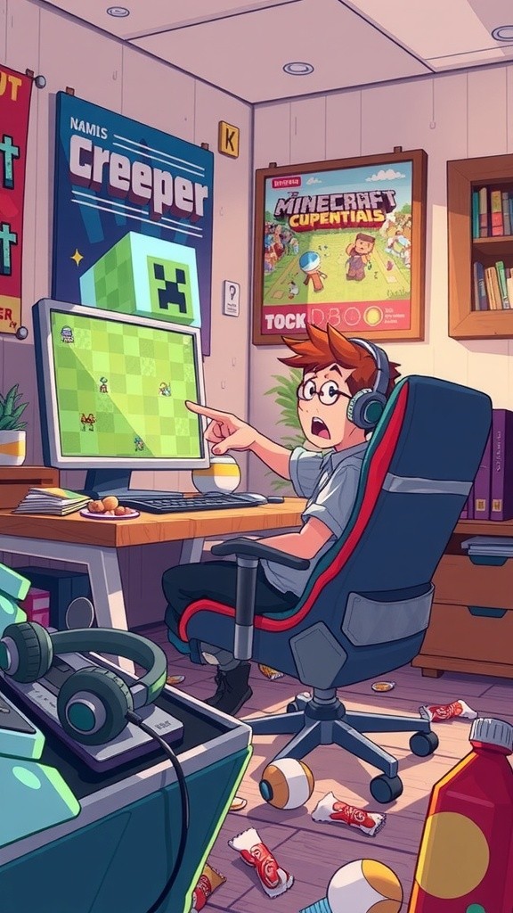 Jack dan Lulu: Pertarungan di Dunia Minecraft