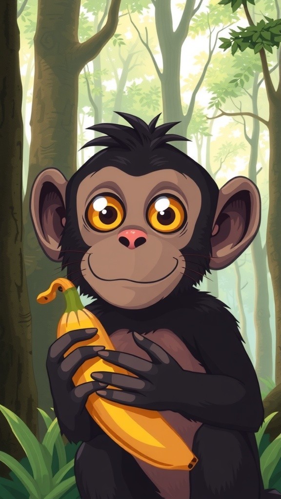 चतुर बंदर और फिसलन भरा केला