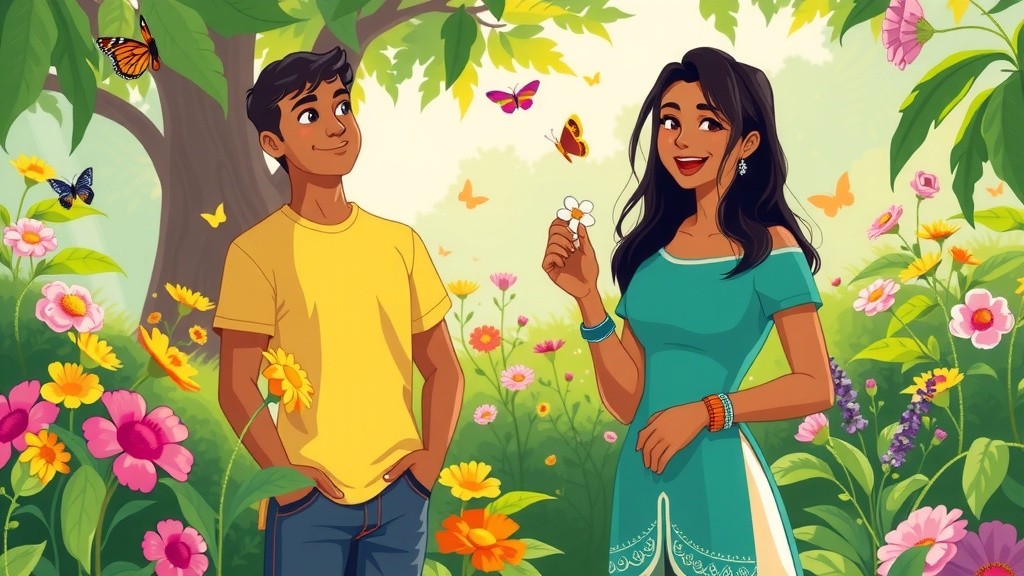 प्राकृतिक अन्वेषण: आरव और मिया की यात्रा