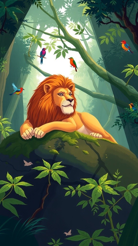 वीर शेर की समझदारी और विनम्रता का सफर