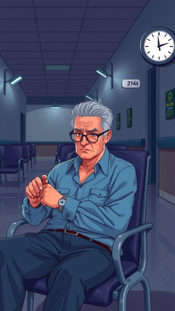 Lorong Tak Berujung di Ruang Tunggu Rumah Sakit