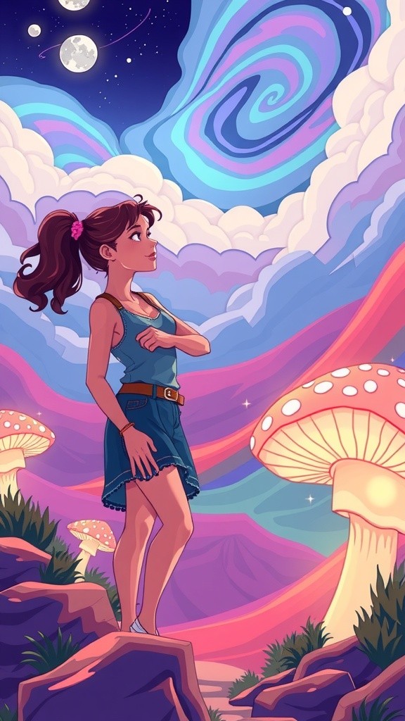 Mushroom Dreams: A Psychedelic Journey