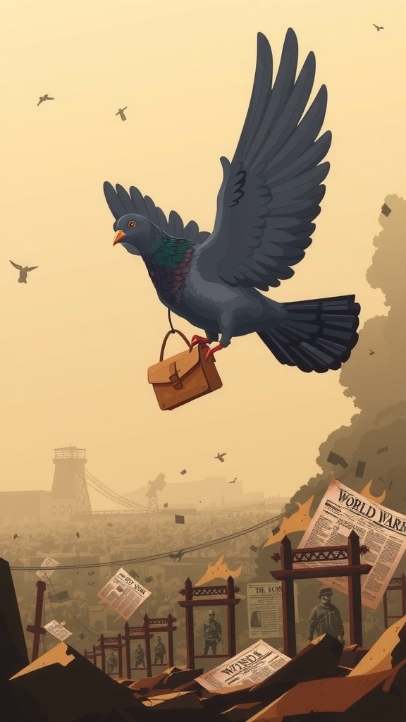 Kisah Heroik Cher Ami: Burung Merpati Pos yang Menyelamatkan Tentara