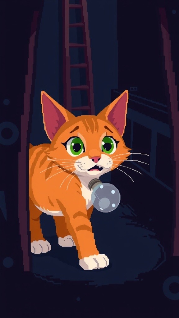 Pink Panther's Wobbly Ladder Adventure