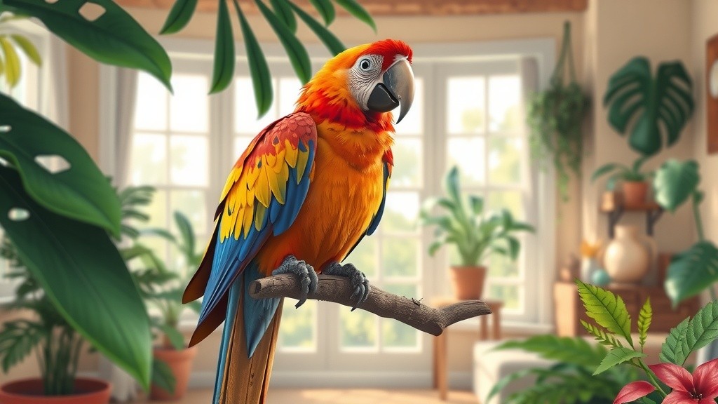 तोते की स्मार्टनेस: हंसी और मांगों की कहानी