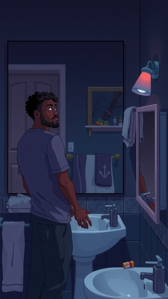 Senyum di Malam Horor