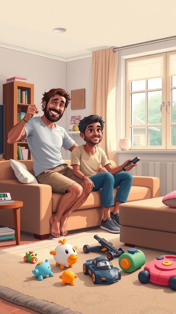 Baby and Dad's Argument