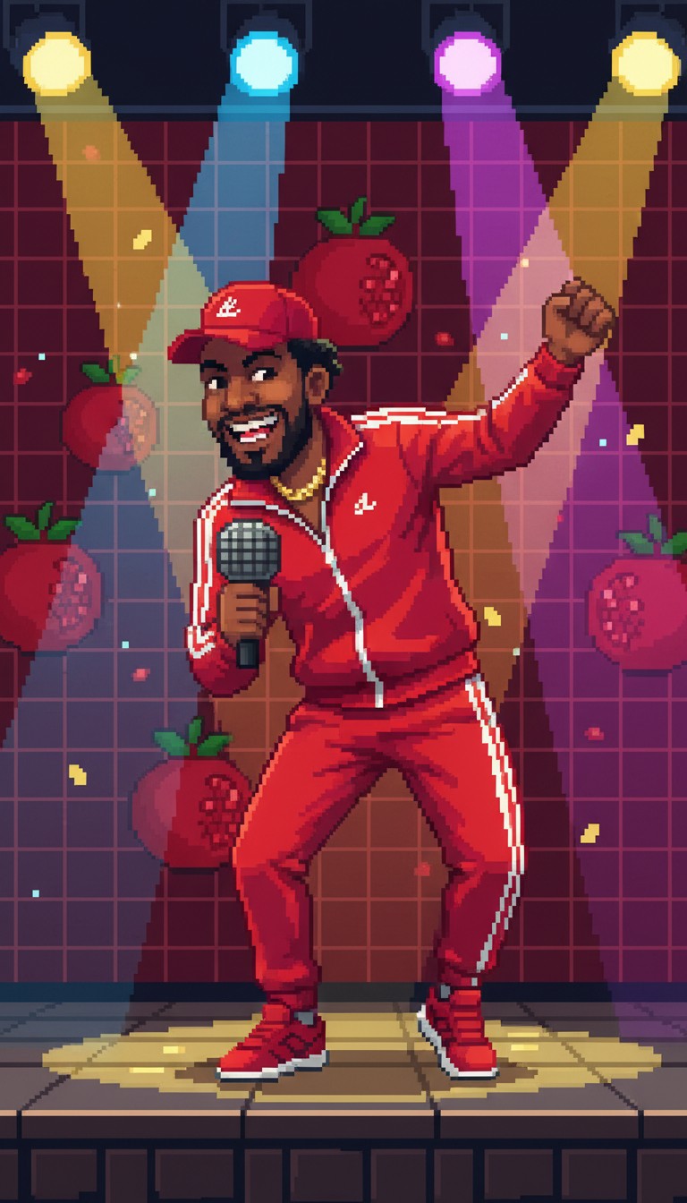 Red Vibes: A Cinematic Celebration of Beauty and Fun