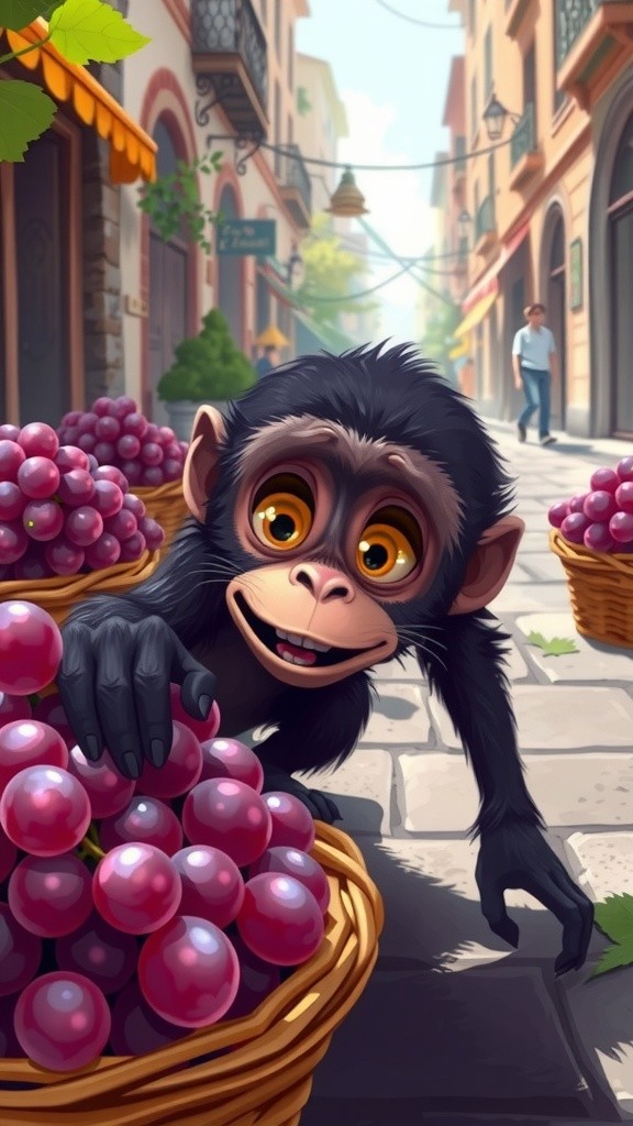 Sher aur Bandar ki Masti