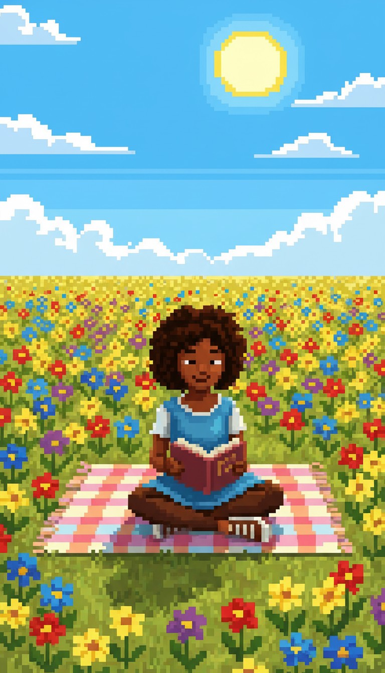 Oma's Magical Reading Adventure 🌈📖✨