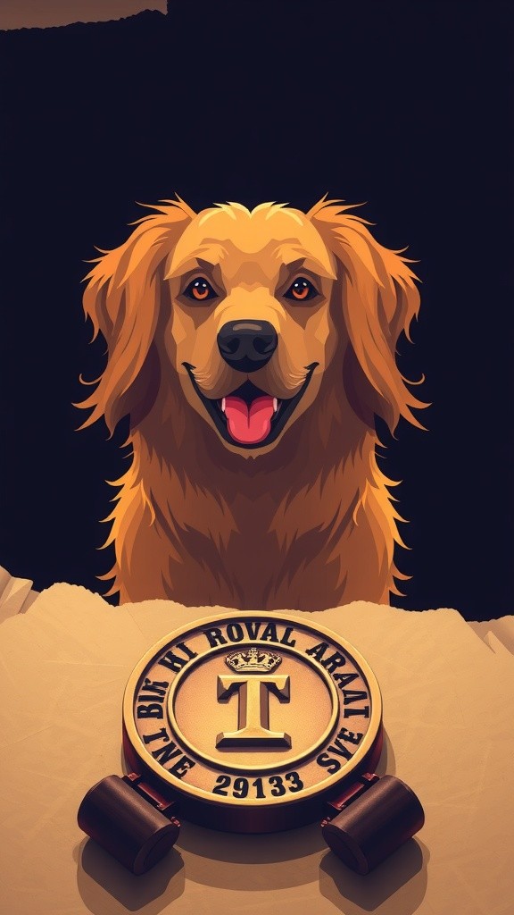 Courage in Fur: The Medal-Winning Dog