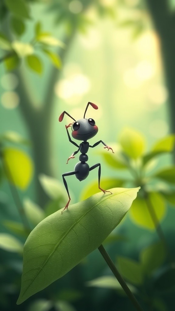 चींटी और हाथी: महत्व की सीख