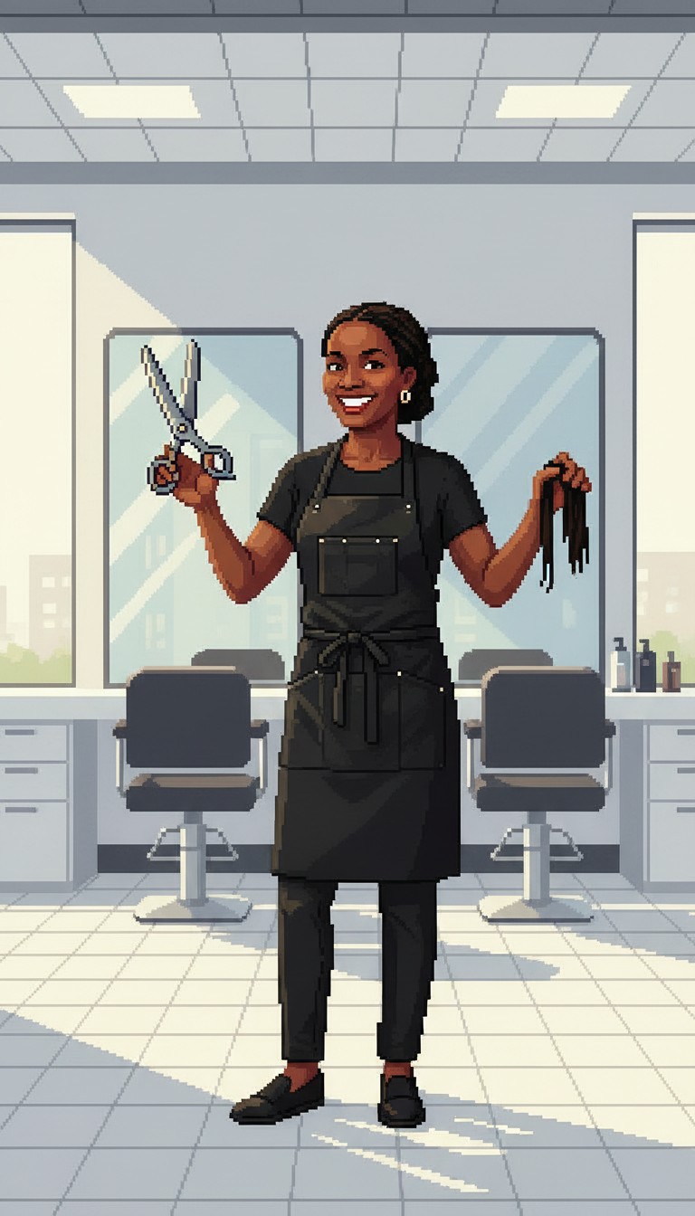 Efficient Braiding Demonstration with a Machine