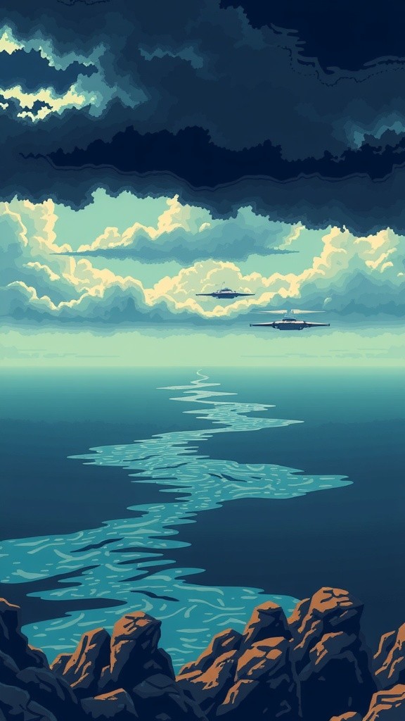 Shadows Over the Sea Route