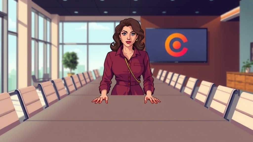 Business Briefing by a Business Woman