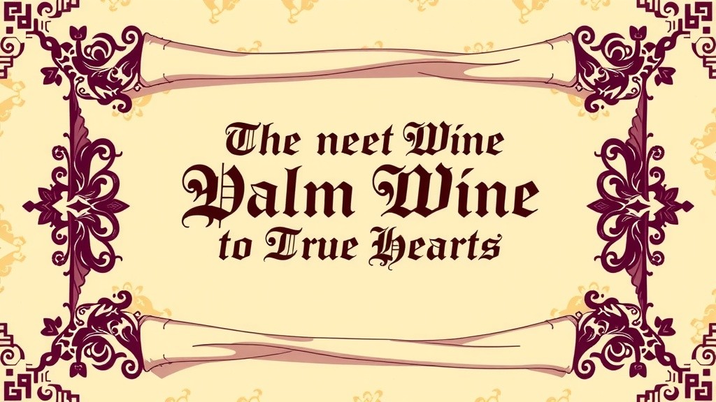 The Palm Wine of True Hearts