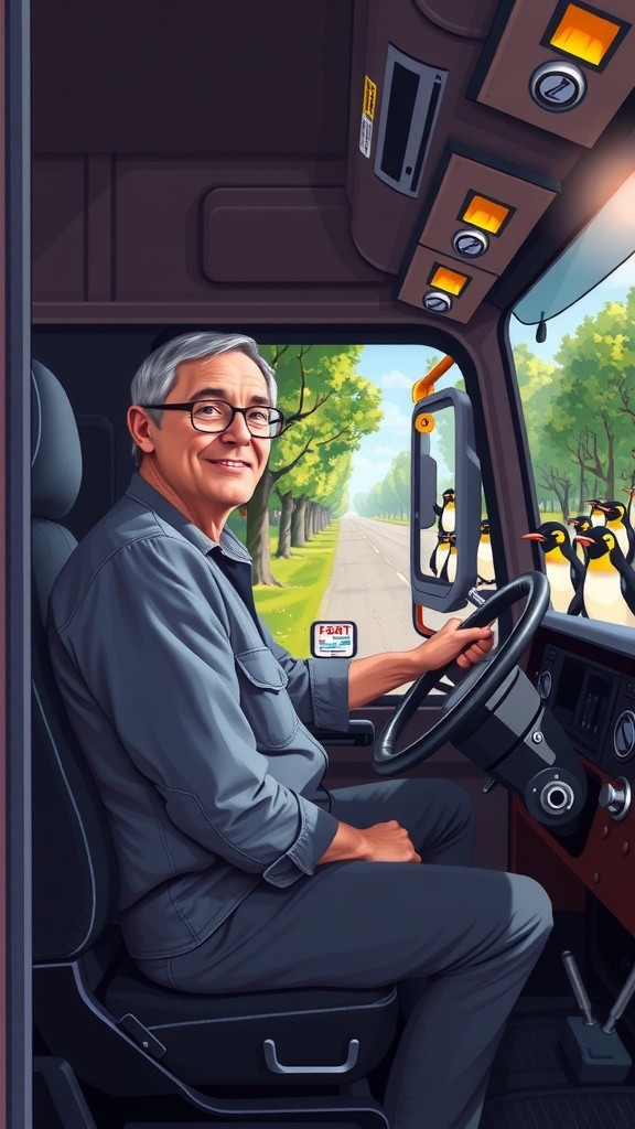 Penguins on the Way to Dinner (copy)