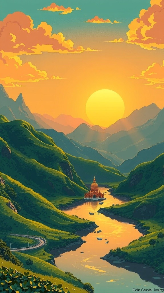 Serenity at Sai Baba Temple