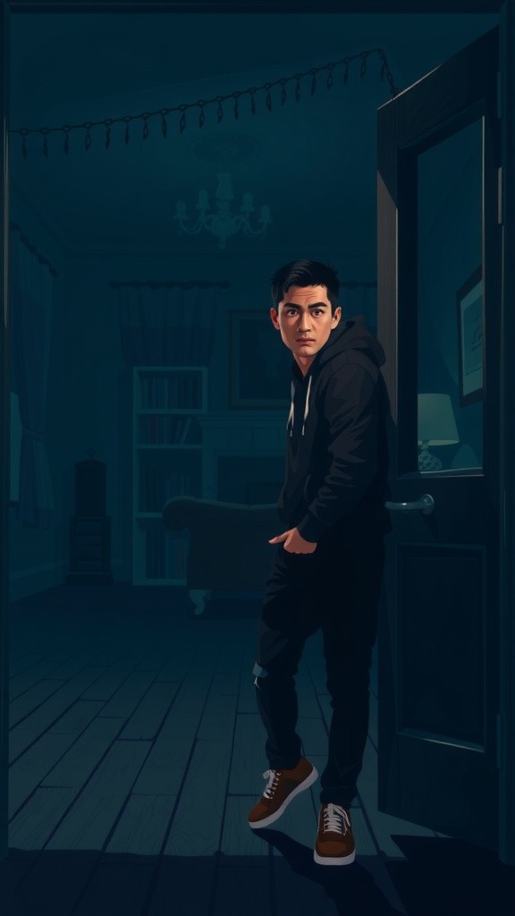 Maling dan Brankas Kosong