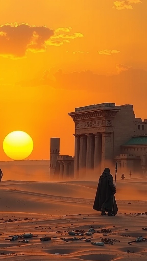 معركة السحرة ضد التنين الأسطوري في مصر القديمة
