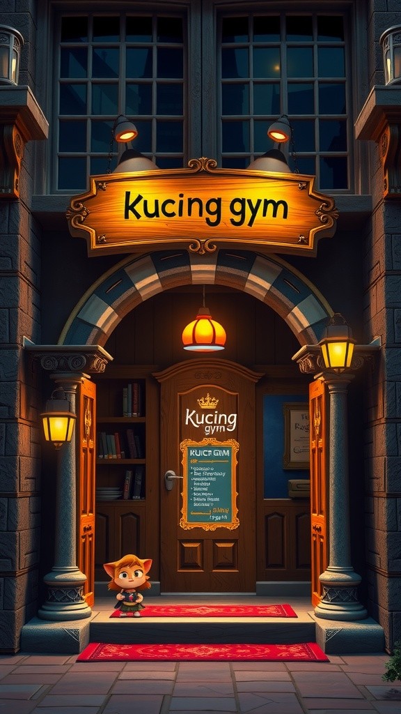 Kucing Gym: Pahlawan Otot