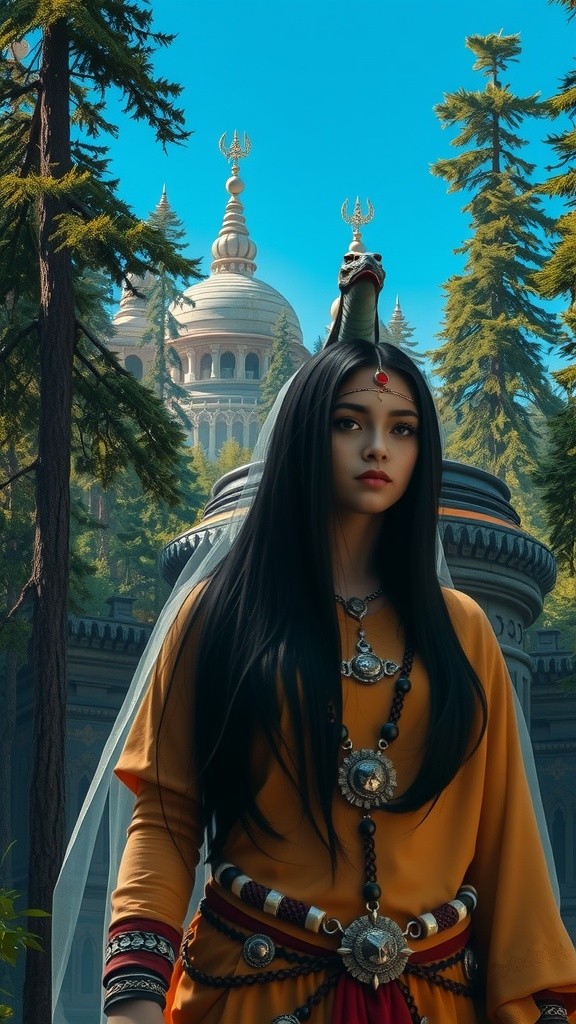 मनसा देवी का जन्म: सर्पों की रक्षक