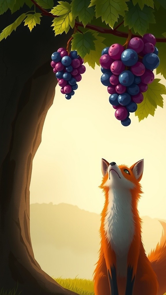 Sour Grapes: A Fable of Desire and Disdain