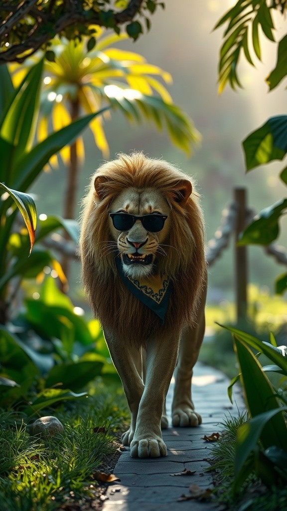 Raja the Lion's Market Adventure