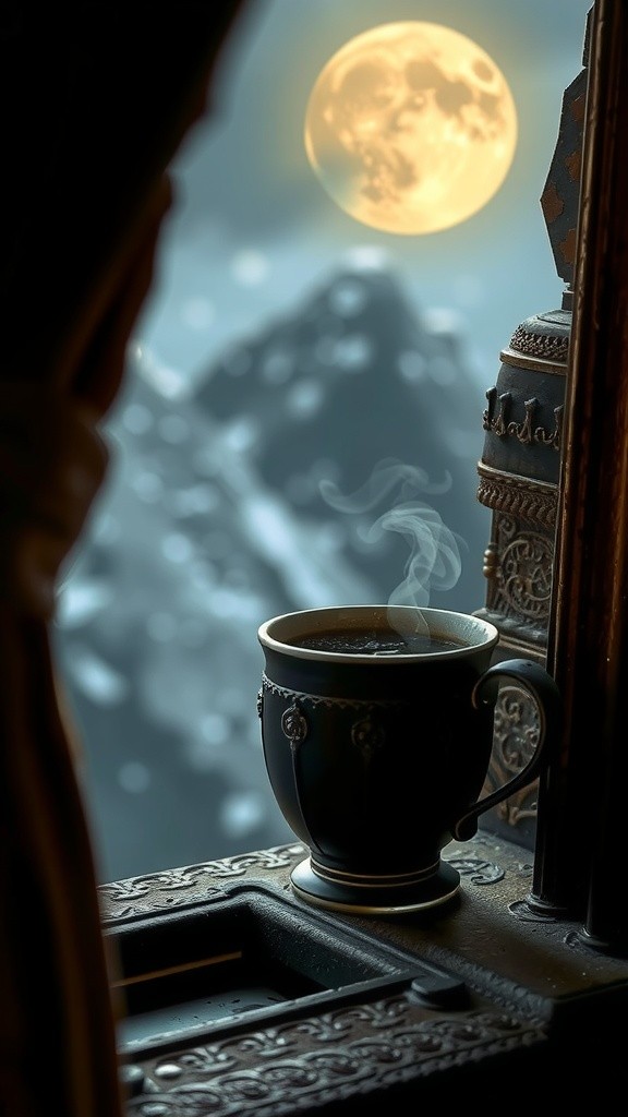 Whispers of the Moon: A Night's Brew
