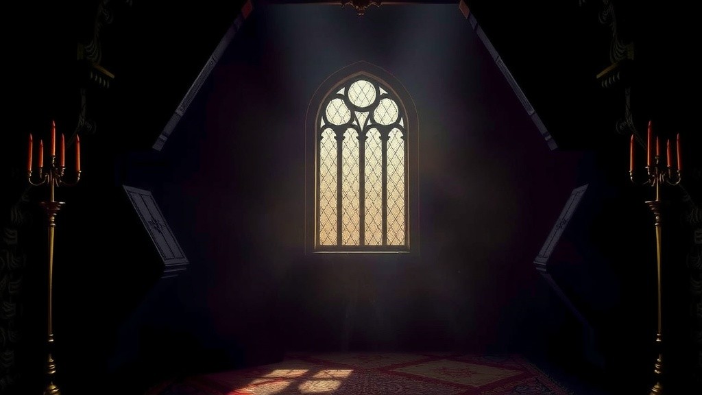 I woke up to a stranger in the dark