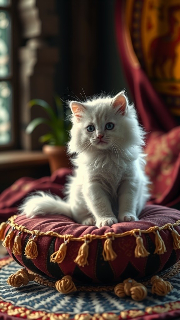 Leona: Kucing Anggora yang Manis dan Ramah