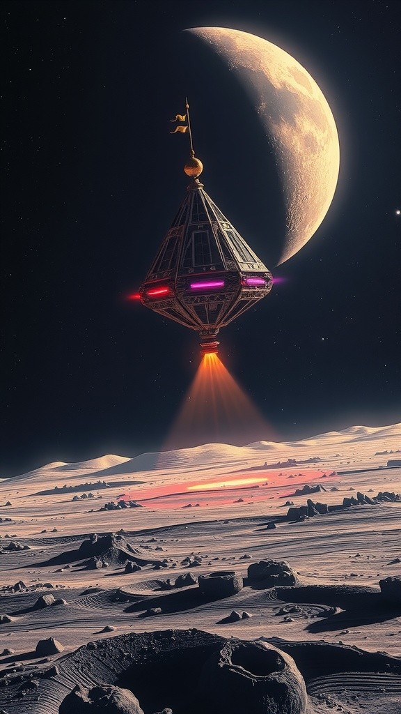 Echoes of the Silent Moon
