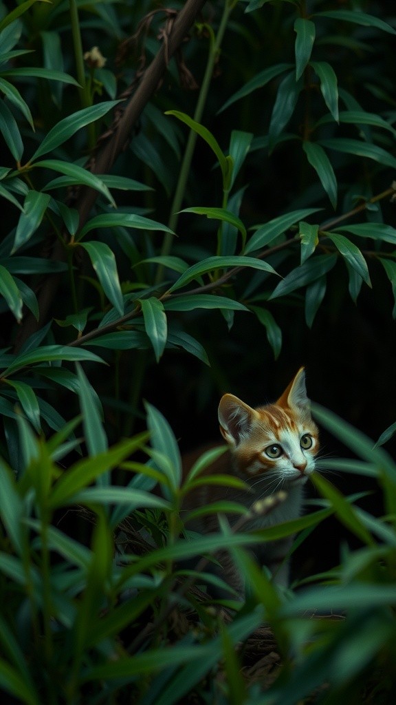 Kucing Kecil Melawan Serigala