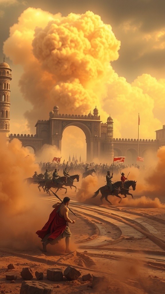 धर्म युद्ध का वर्णन