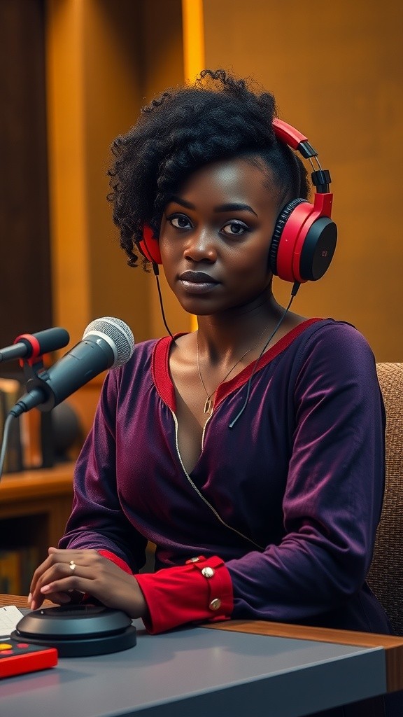 The Voice Behind the Mic