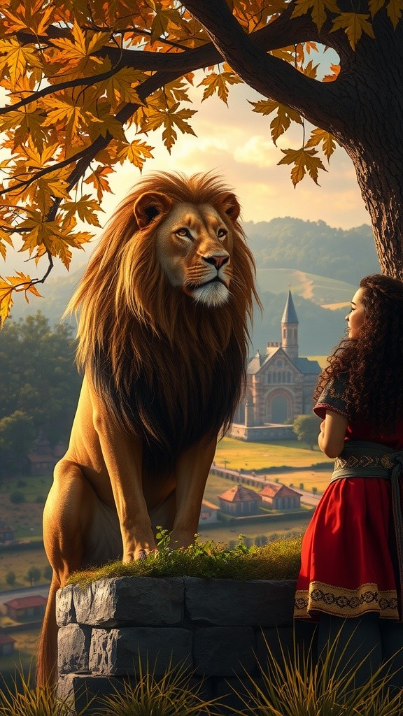 बच्चा और शेर का दोस्ती