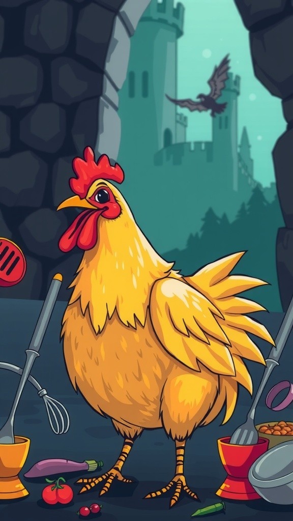 Le Poulet Magique du Warung Padang