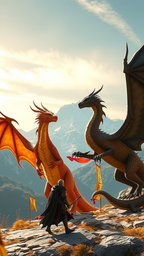 Hearts Aflame: A Dragon Rider's Love