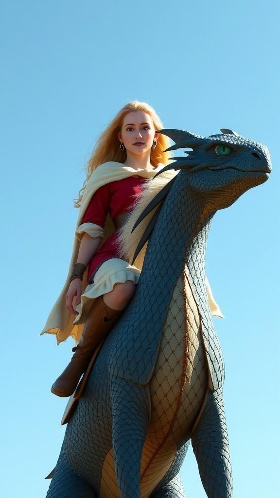 Heartstrings in the Skies: A Dragon Rider's Romance