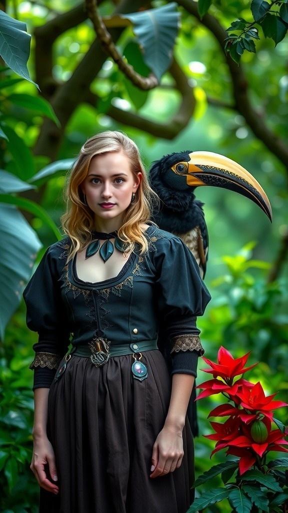 Perjuangan Putri Nyatu dan Burung Enggang