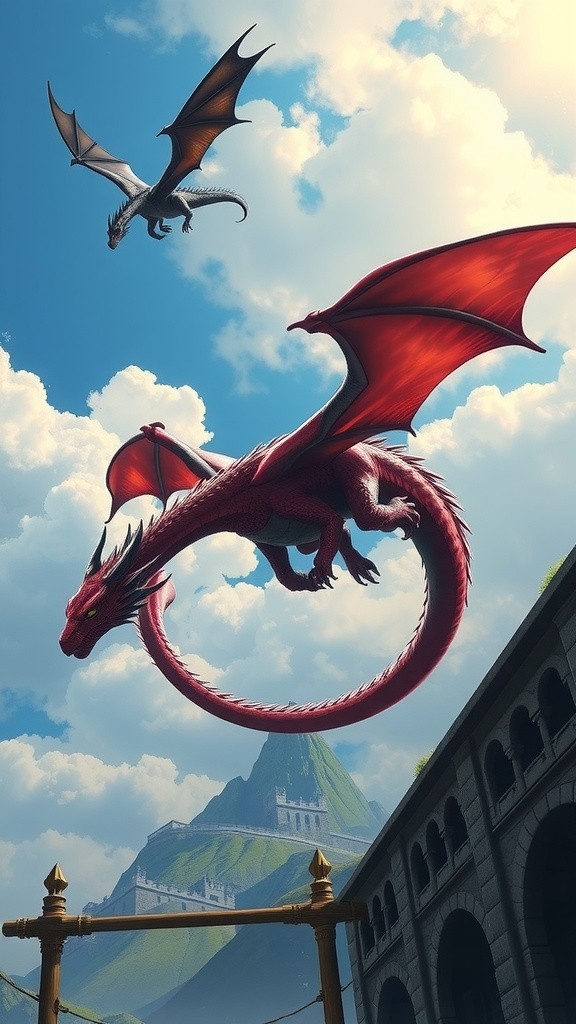 Forbidden Flames: A Dragon Rider's Love